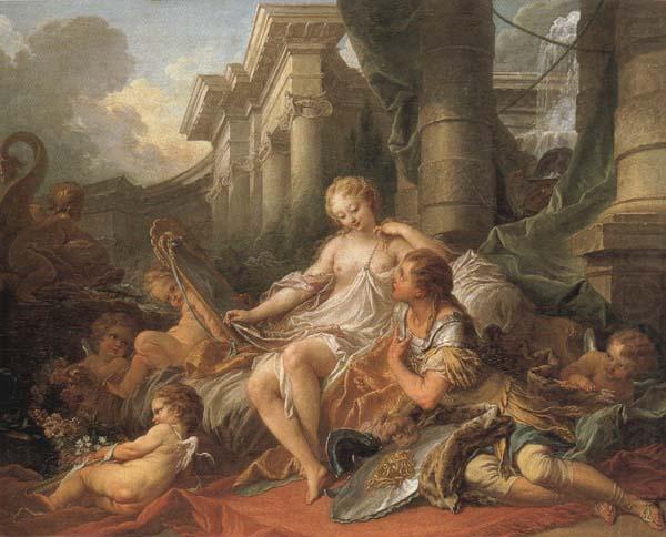 Francois Boucher Rinaldo and Armida china oil painting image